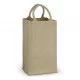 Jute Four Bottle Wine Carrier