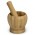 NATURA Bamboo Mortar and Pestle - Natural