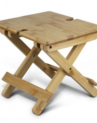 NATURA Bamboo Folding Wine Table