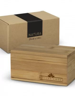 NATURA Bamboo Tea Box