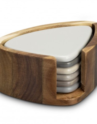 Keepsake Pebble Coaster Set