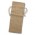 Jute Wine Drawstring Bag - Natural