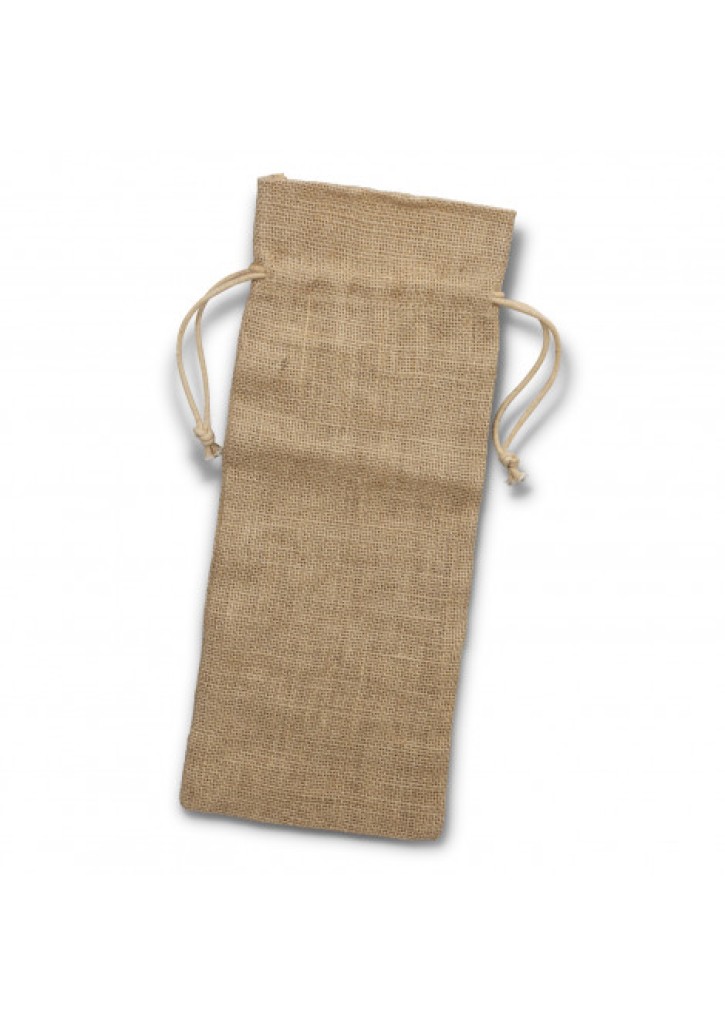 Jute Wine Drawstring Bag Jute Wine Drawstring Bag