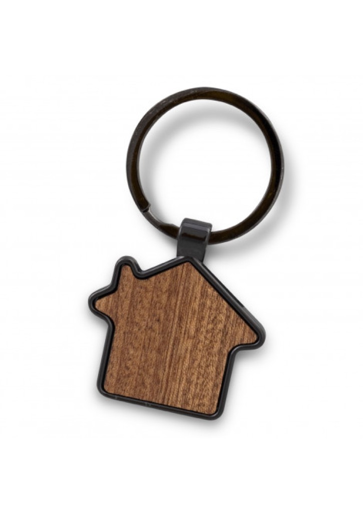 Santo House Shaped Key Ring
