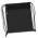 Streak Drawstring Backpack - Black