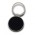 Capulet Key Ring - Round - Black