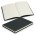 Recycled Cotton Hard Cover Notebook - Black