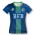 Custom Womens Rugby T-Shirt - Body: White