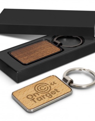 Santo Key Ring - Rectangle