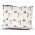 Flora Cosmetic Bag - Large - White