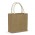 Monza Starch Jute Tote Bag - Natural