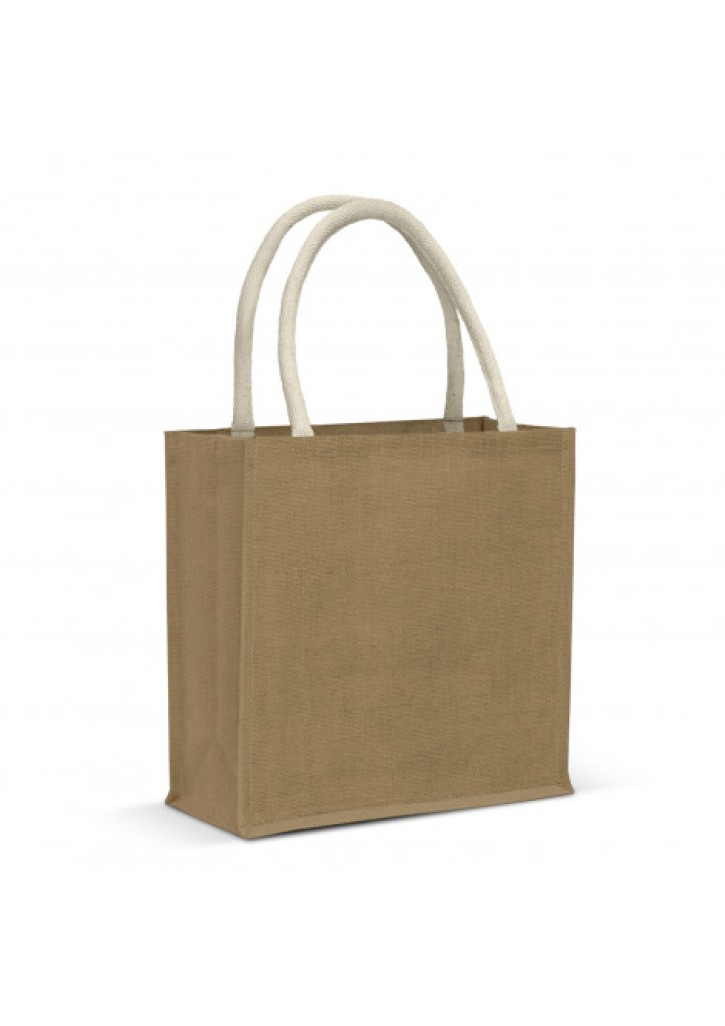 Monza Starch Jute Tote Bag