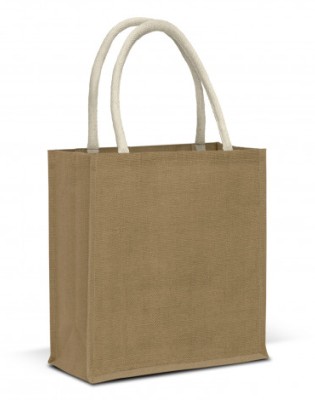 Lanza Starch Jute Tote Bag