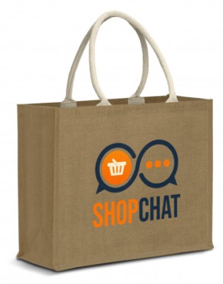 Modena Starch Jute Tote Bag