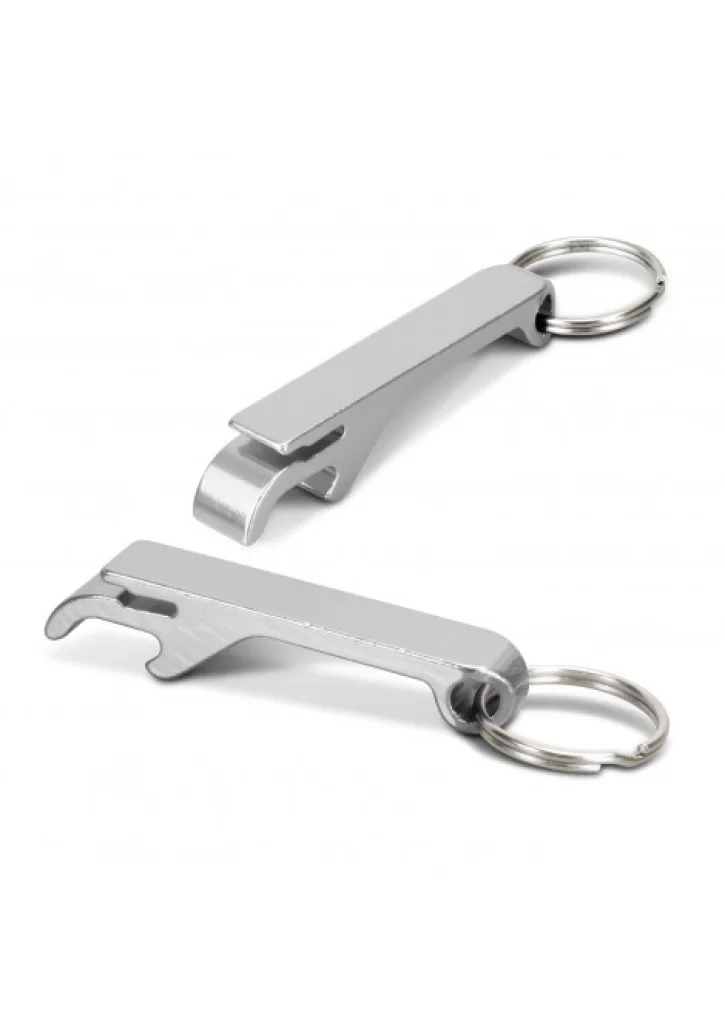 Snappy Metal Bottle Opener Key Ring Snappy Metal Bottle Opener Key Ring