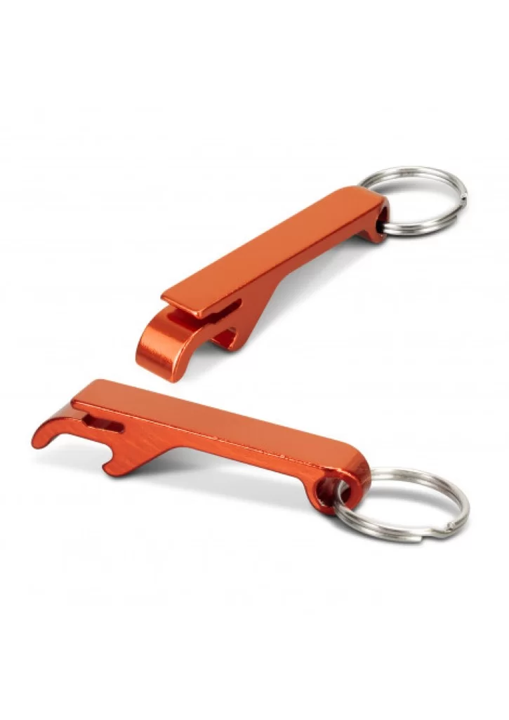 Snappy Metal Bottle Opener Key Ring Snappy Metal Bottle Opener Key Ring