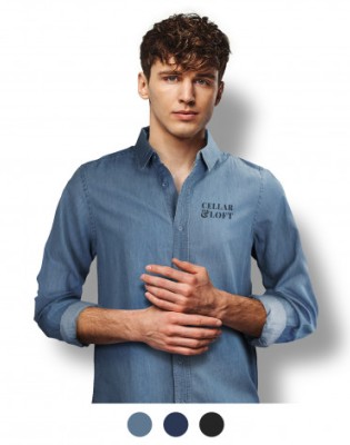 TRENDSWEAR Chester Men's Denim Shirt