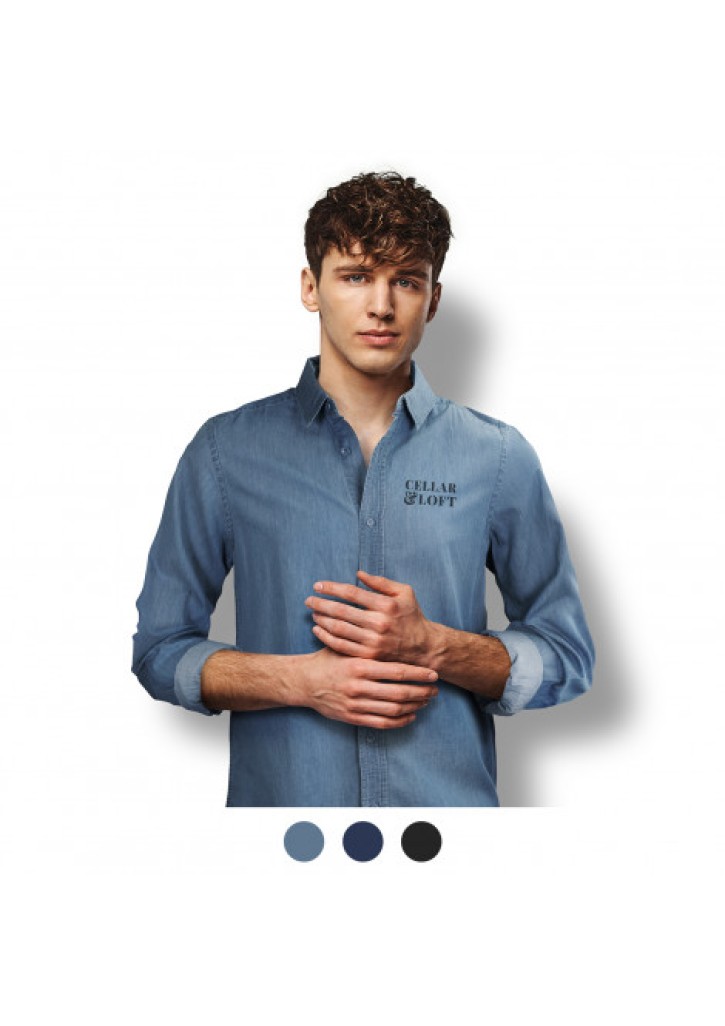 TRENDSWEAR Chester Men's Denim Shirt