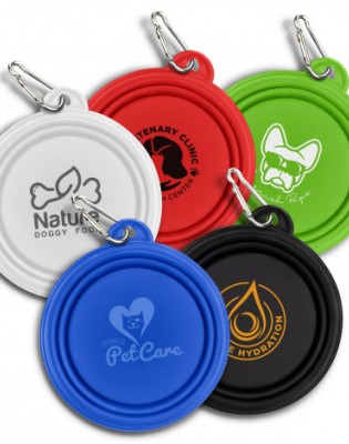 Silicone Collapsible Pet Bowl