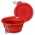 Silicone Collapsible Pet Bowl - Red