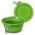 Silicone Collapsible Pet Bowl - Green