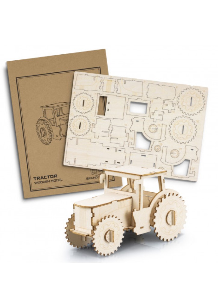 BRANDCRAFT Tractor Wooden Model