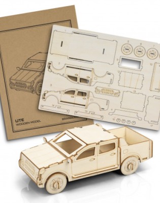 BRANDCRAFT UTE Wooden Model