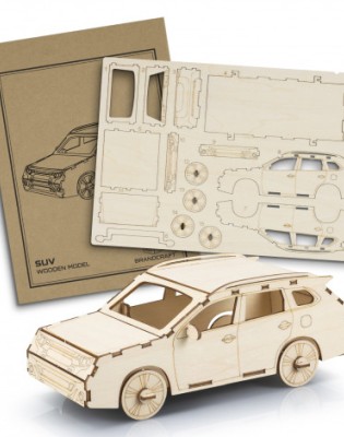 BRANDCRAFT SUV Wooden Model