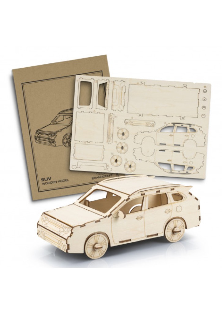 BRANDCRAFT SUV Wooden Model