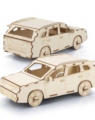 BRANDCRAFT SUV Wooden Model