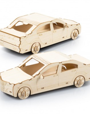 BRANDCRAFT Sedan Car Wooden Model