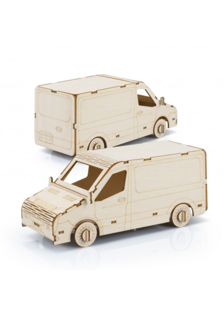 BRANDCRAFT Van Wooden Model
