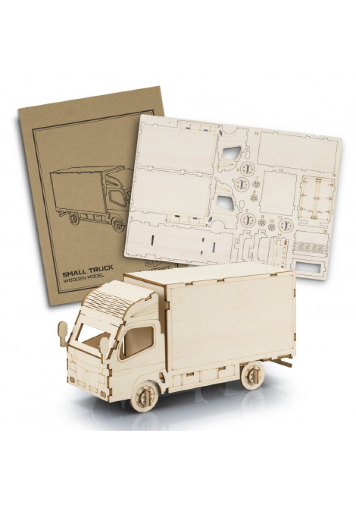BRANDCRAFT Small Truck Wooden Model