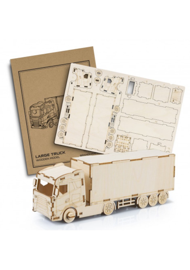 BRANDCRAFT Large Truck Wooden Model