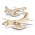BRANDCRAFT Jet Plane Wooden Model - Natural