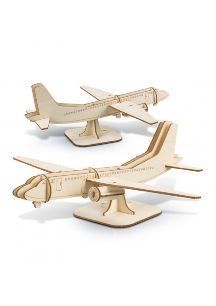 BRANDCRAFT Jet Plane Wooden Model