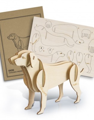 BRANDCRAFT Dog Wooden Model