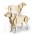 BRANDCRAFT Dog Wooden Model - Natural