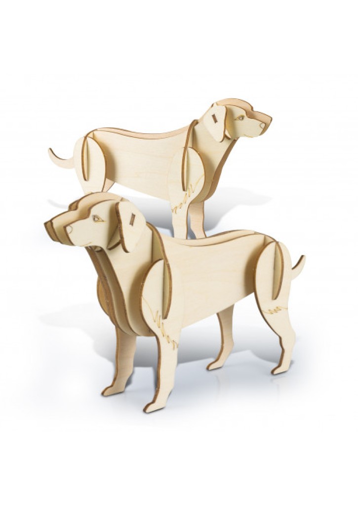BRANDCRAFT Dog Wooden Model