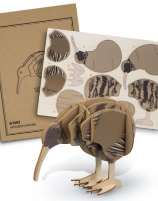 BRANDCRAFT Kiwi Wooden Model