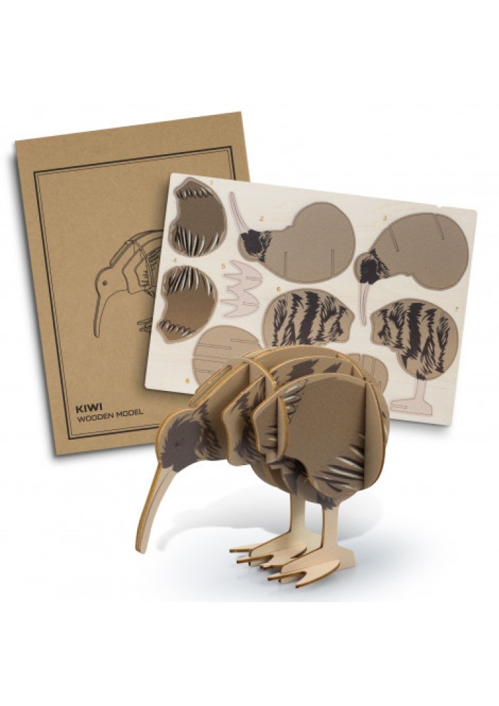BRANDCRAFT Kiwi Wooden Model