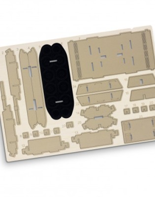 BRANDCRAFT Tank Wooden Model