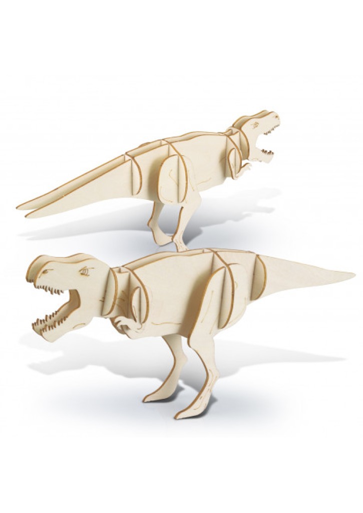 BRANDCRAFT Tyrannosaurus Rex Wooden Model