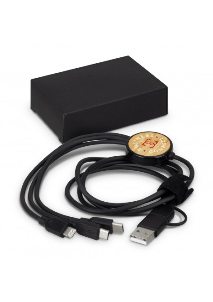 Bamboo Triple Connector Cable
