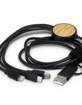 Bamboo Triple Connector Cable