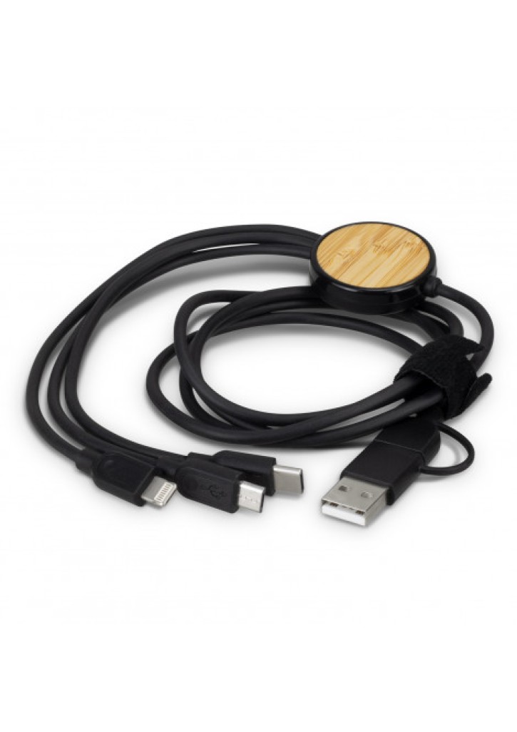 Bamboo Triple Connector Cable