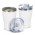 Arc Vacuum Cup - White