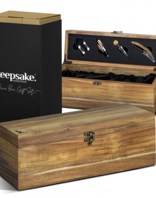 Keepsake Wine Box Gift Set