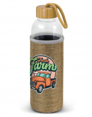 Eden Glass Bottle - Natural Sleeve