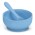 Kids Suction Bowl Set - Pale Blue
